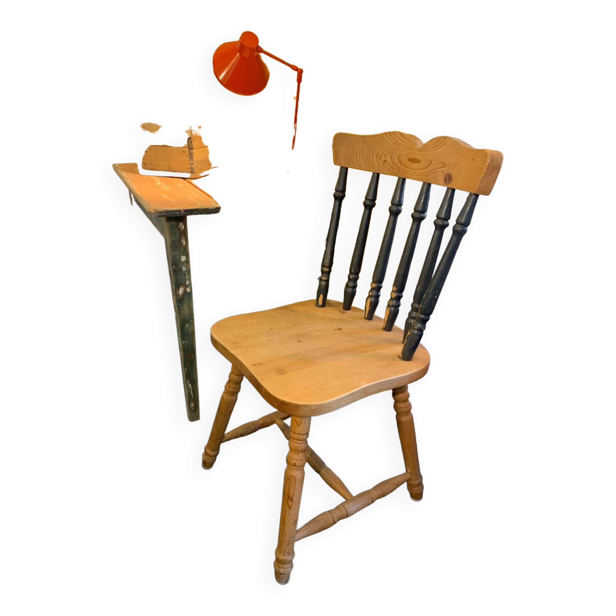 Lot de 2 chaises bistrot