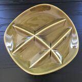 Set of 4 Sarreguemines oyster plates