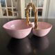 heart-shaped pocket dish in earthenware from Louviers