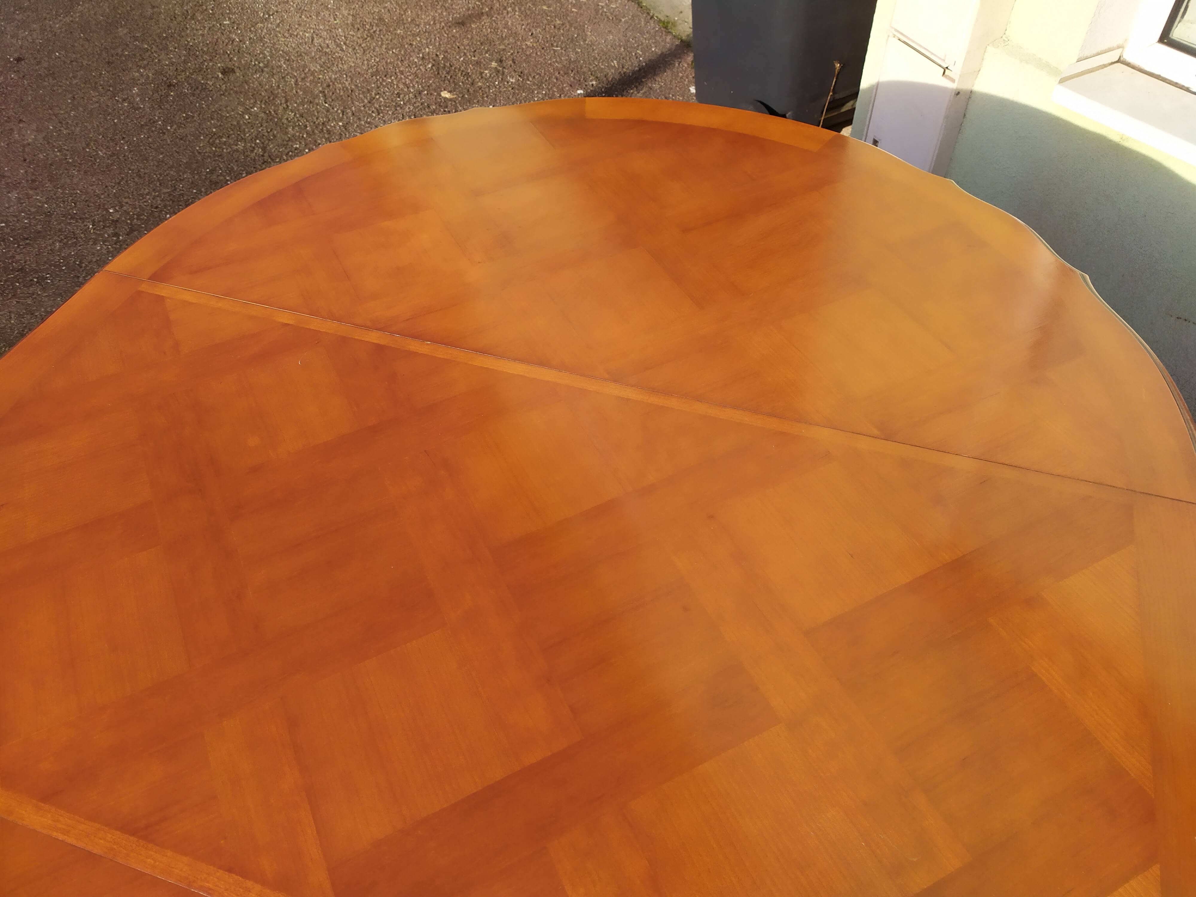 Louis XV style wooden dining table