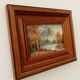 Petit tableau ancien huile sur toile