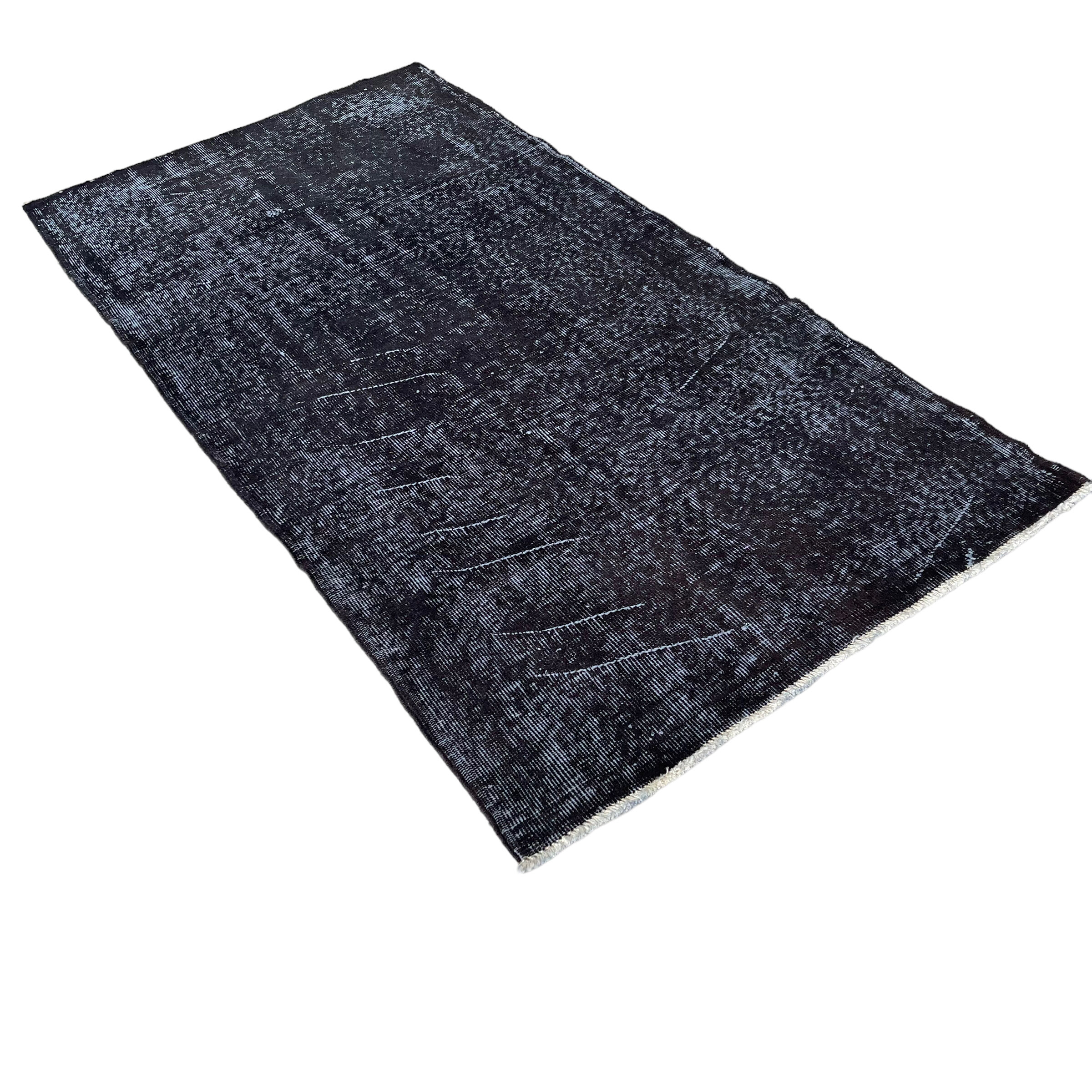 Vintage distressed turkish rug , 200 x 100 cm