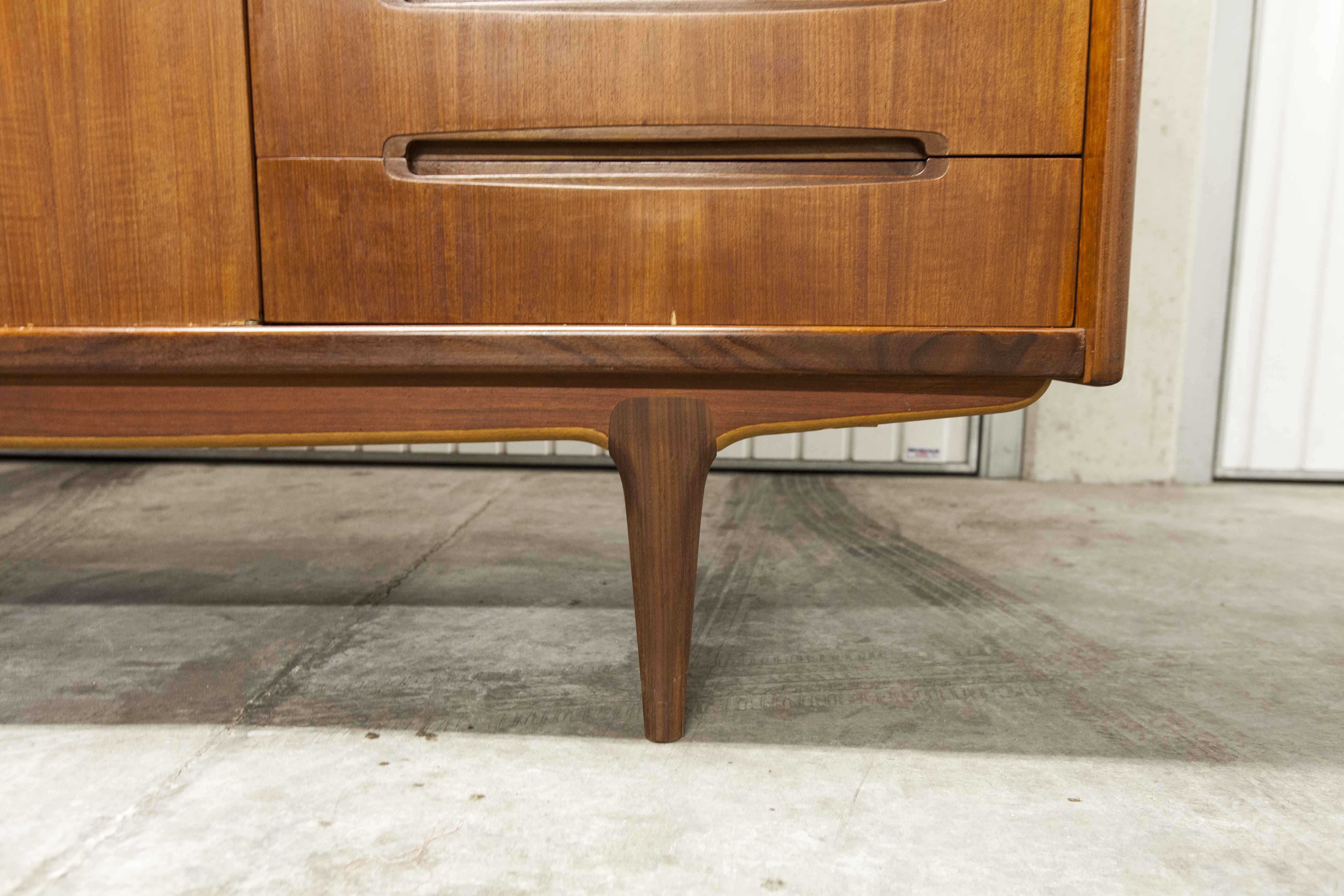 Scandinavian wardrobe 1960 Simat teak