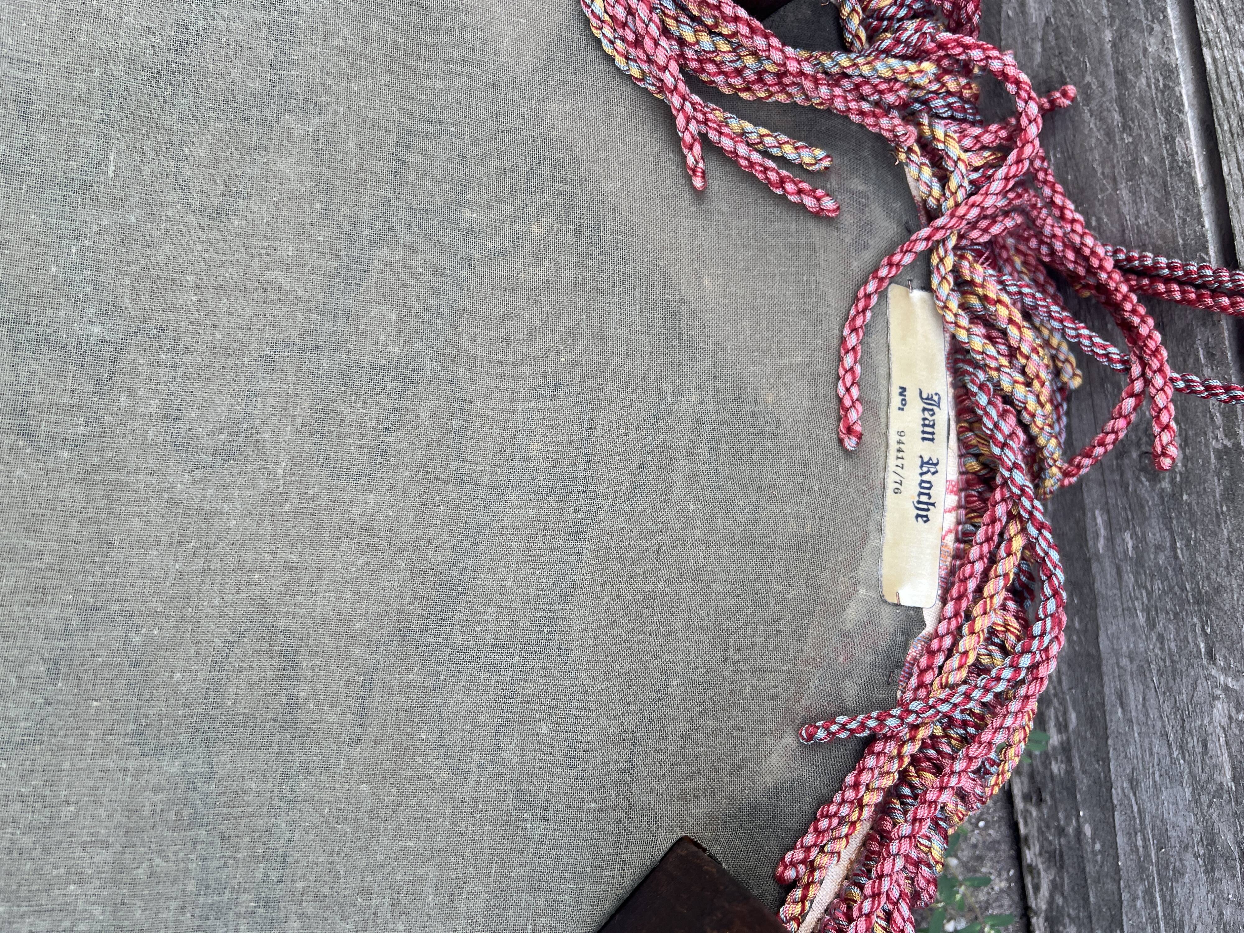 Armchair and pouf in Napoleon III style, Jean Roche