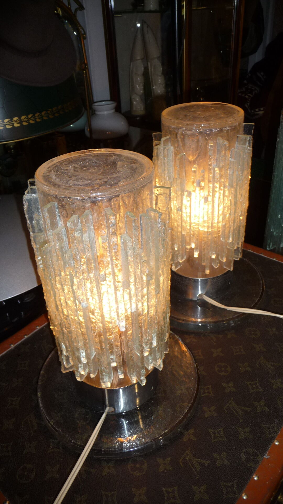 Paire de lampes