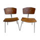 Pair of drivers from the 50s, made of wood and metal