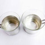 Art Deco service in silver metal SIGG