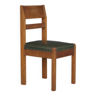 A rare and important side chair by Dutch architect Piet Klaarhamer, 1917