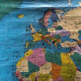 World map of Tunisia