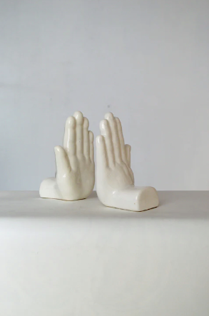 Pair of ceramic handends