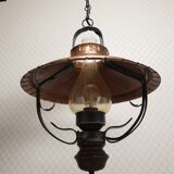 Copper hanging lamp