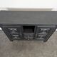 Buffet dans le style de Dudouyt peint en noir