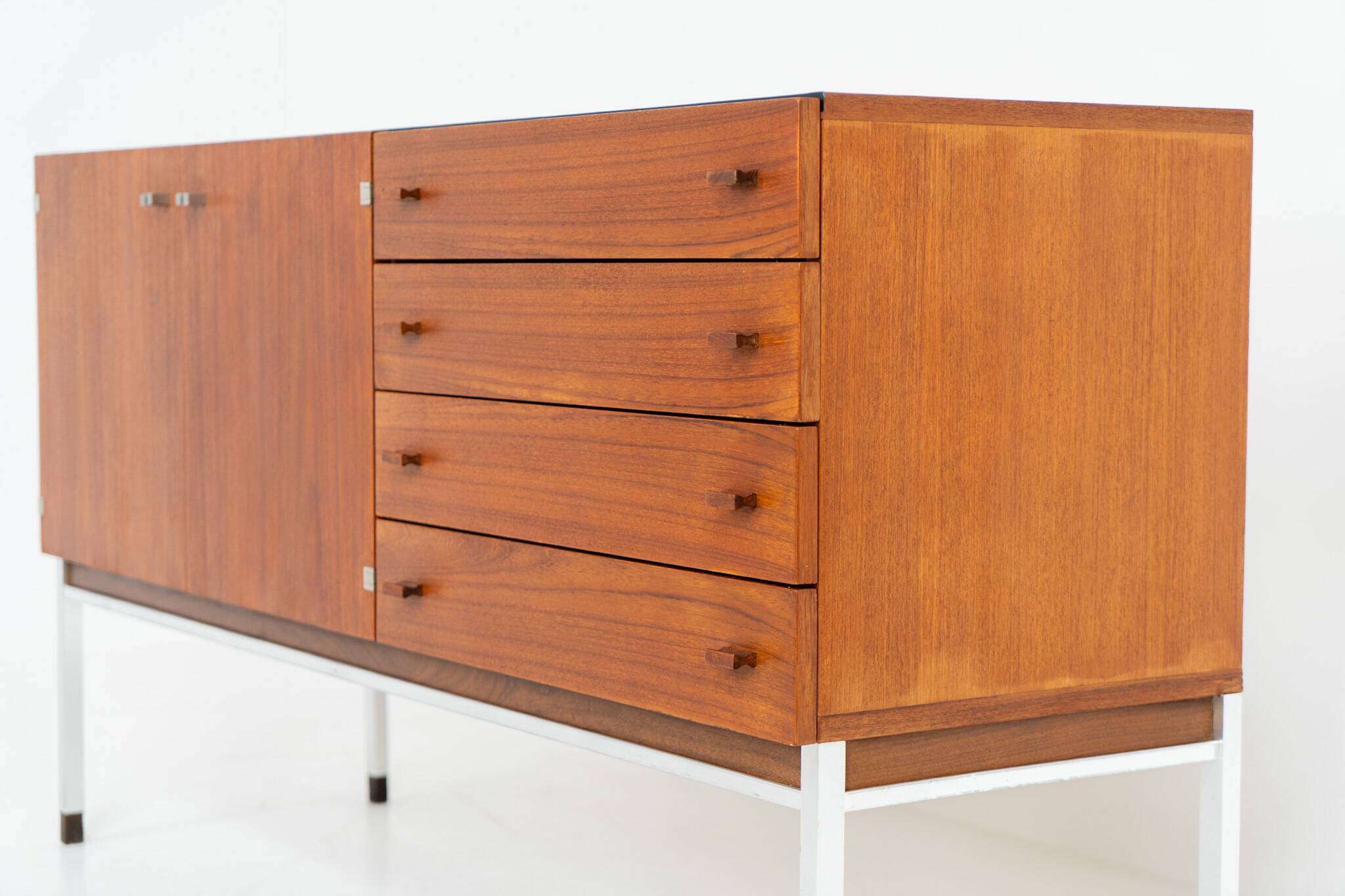 Modernist sideboard in teak
