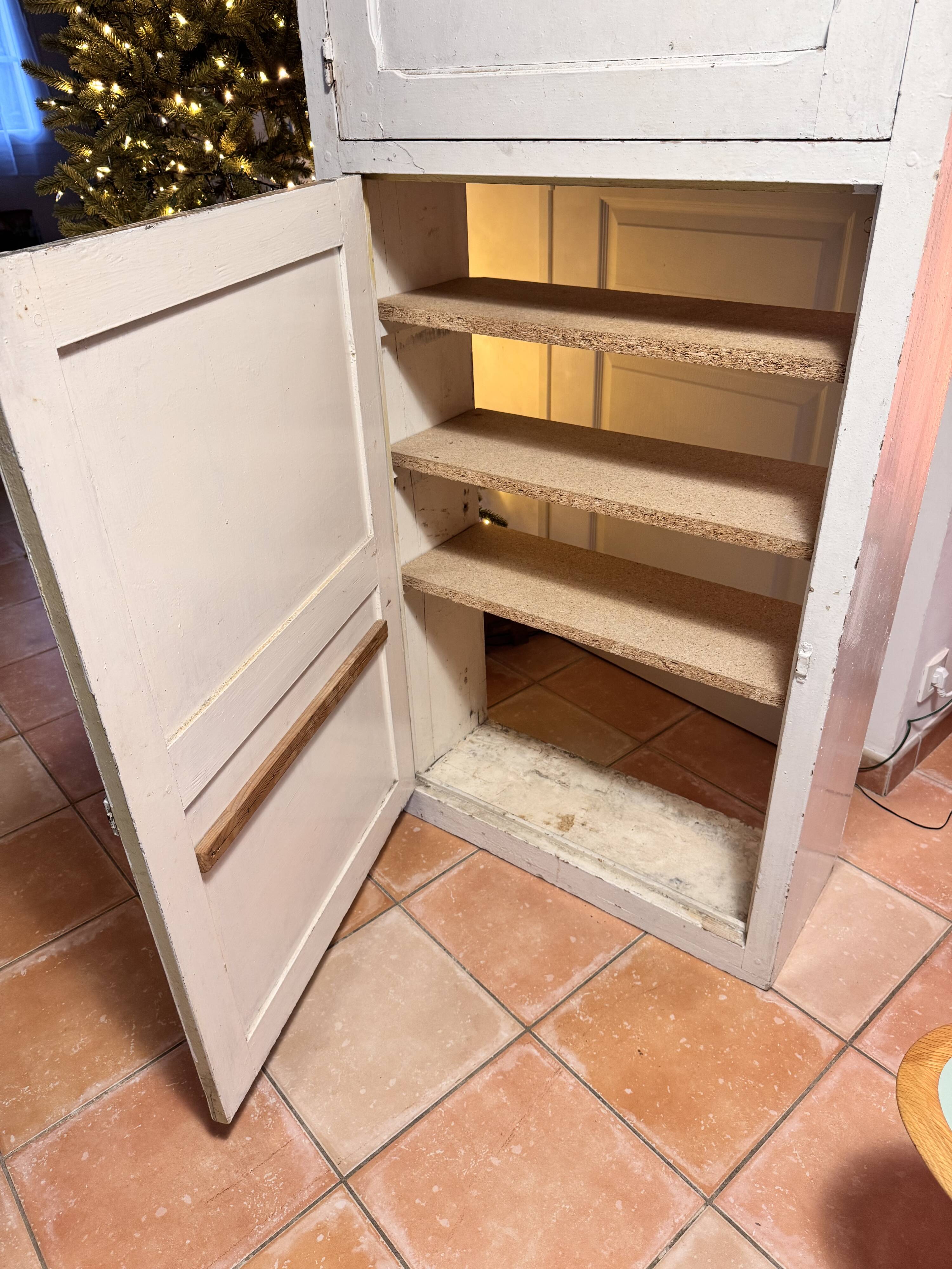 Workshop furniture, trade furniture, Parisian style storage cabinet