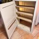 Workshop furniture, trade furniture, Parisian style storage cabinet