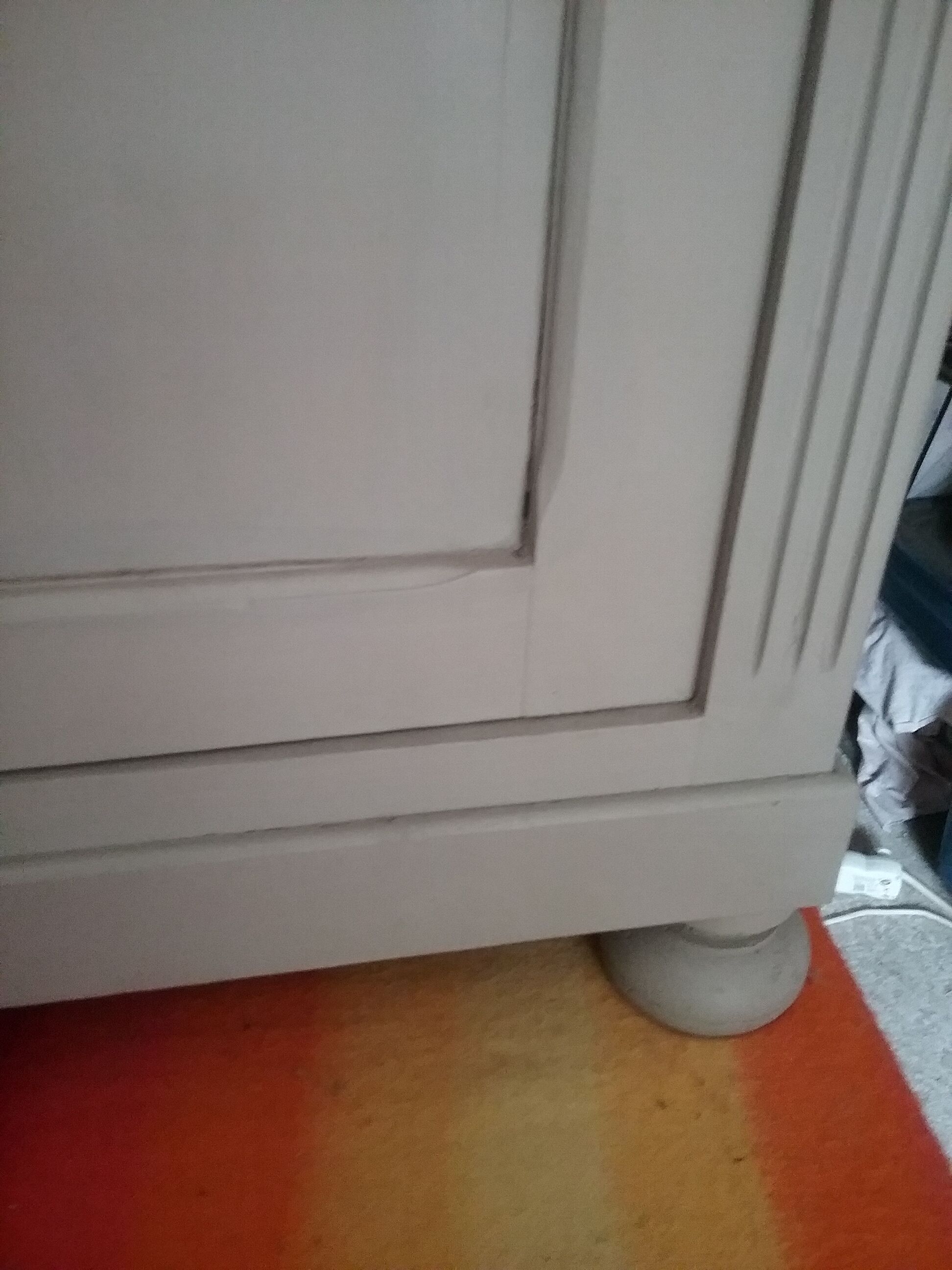 Vintage grey buffet