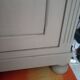 Vintage grey buffet