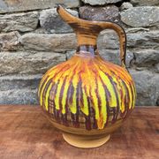 Grande cruche en céramique Saint-Clément, des années 70