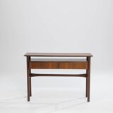 Palisander Scandinavian two-drawer Console, Denmark, 1960s