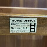 Teak desk cabinet from the 70s