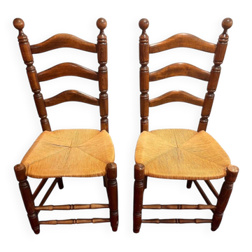 Straw campaign chairs