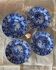 Lot de 4 assiettes plates anglaises milieu XIX