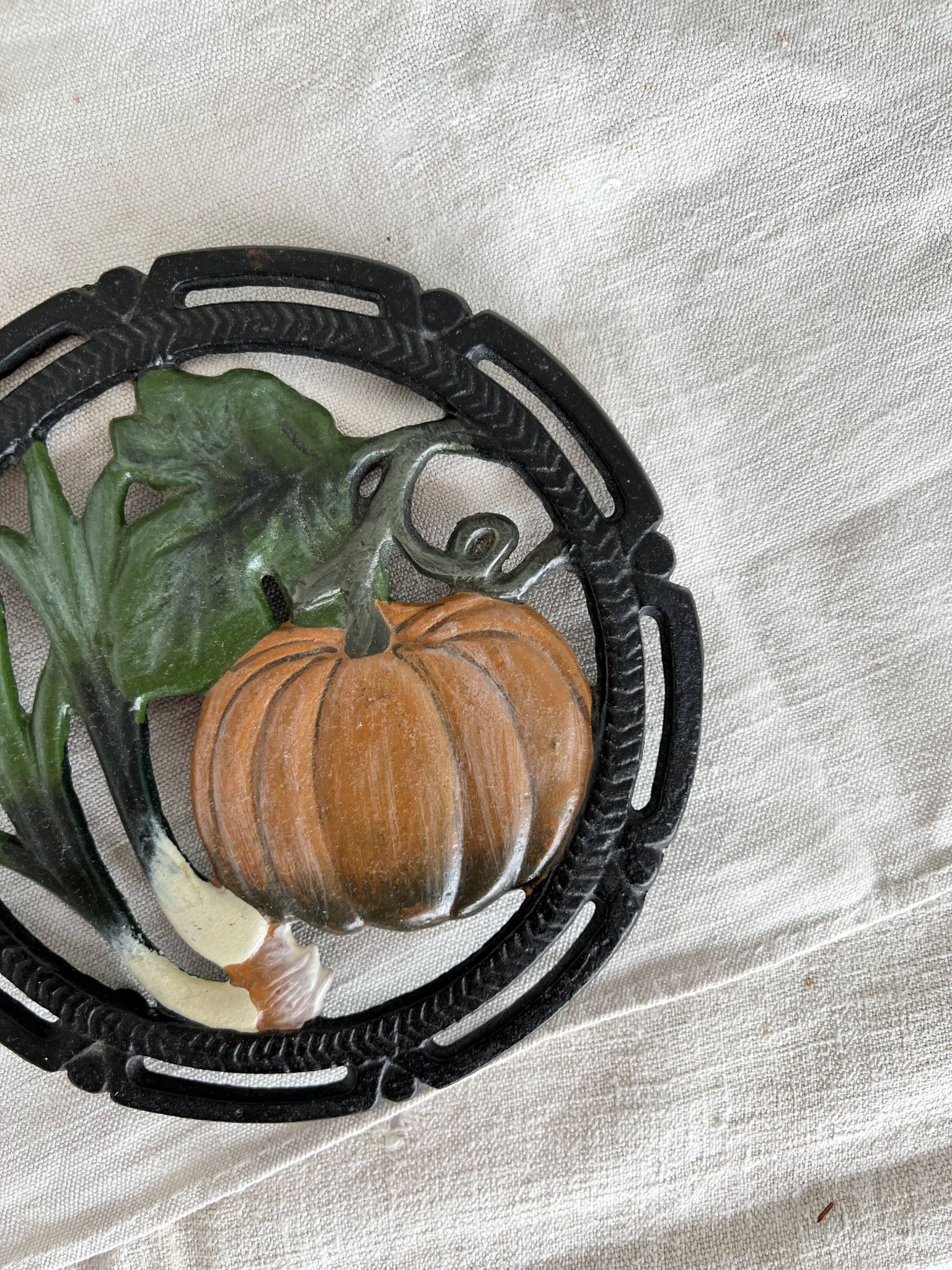 Cast iron trivet