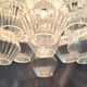 Vintage chandelier by Carlo Scarpa for Venini Murano in blown glass – Italy