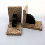Art Deco Marble Bookends