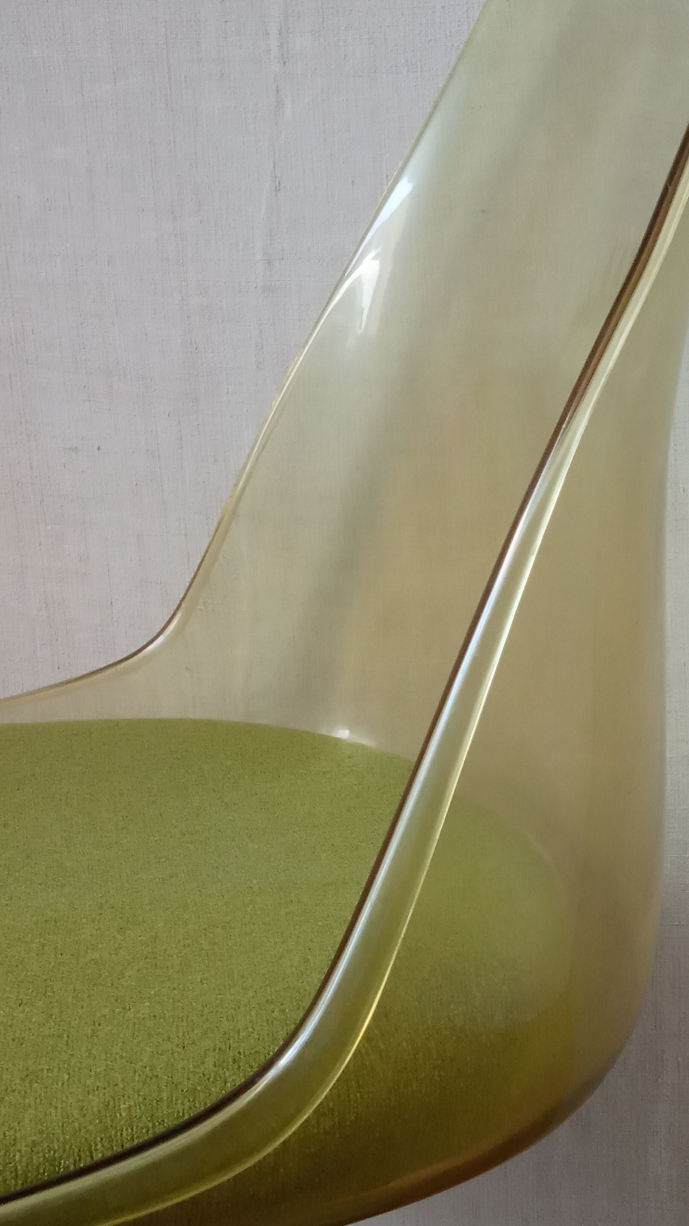 1970 swivel tulip foot chair