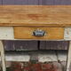 Table de ferme des années 50