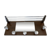 Coat locker room Art deco rosewood