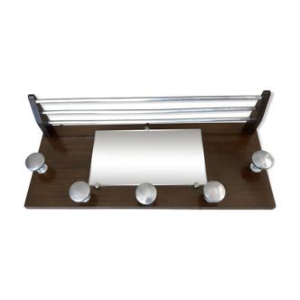 Coat locker room Art deco rosewood