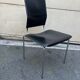 Set of 6 Matteo Grassi leather chairs