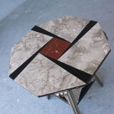 Modernist art deco time table