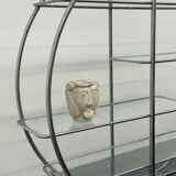 Plaster Sculpture of a Head Signed PJM