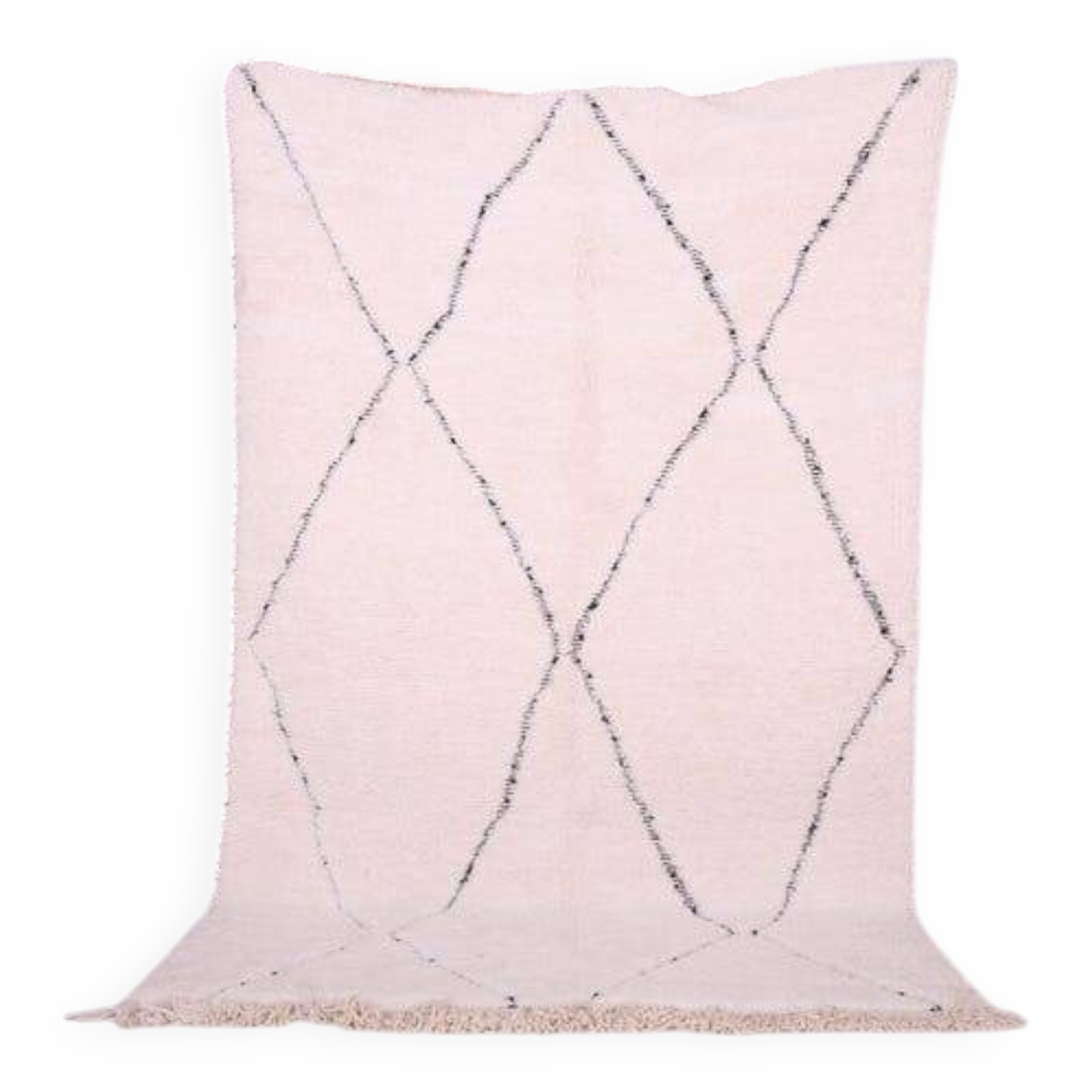 Handmade Moroccan Berber rug from the Atlas, size 1.4/2.6 m.