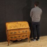 French inlaid bureau from 20th century