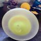 Vintage blown glass soliflore vase - Art Glass from Toul - 34 cm