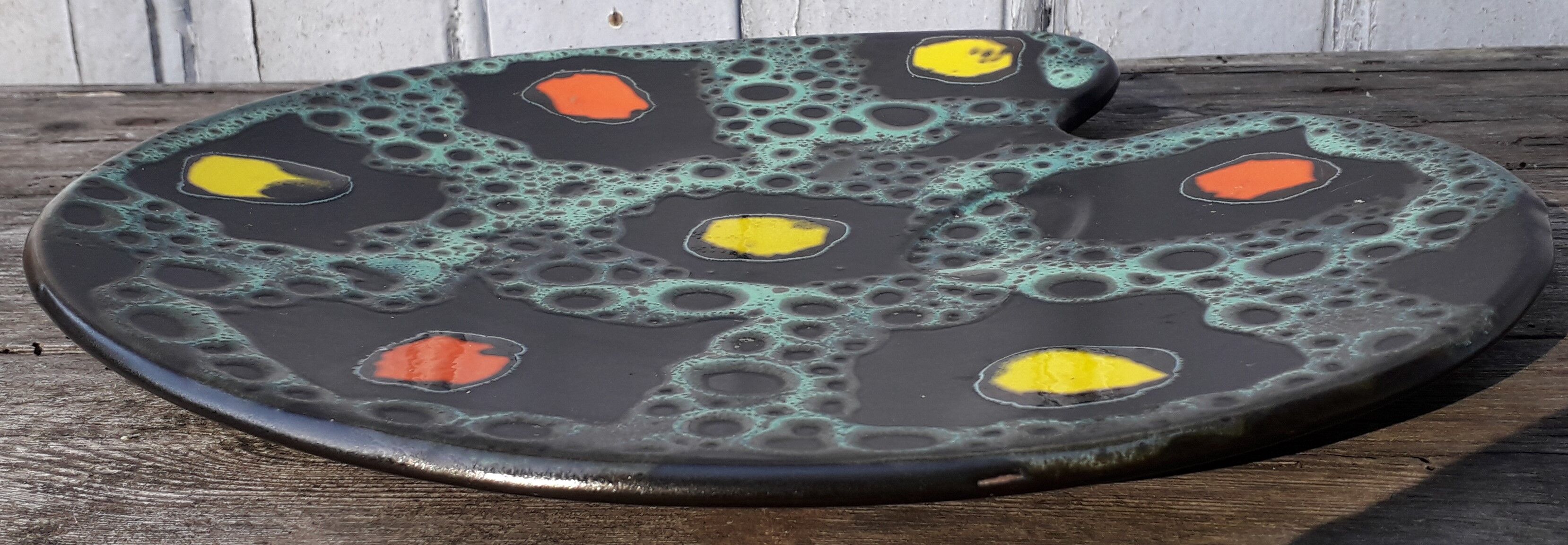 Plat palette de peinture "fate lava"