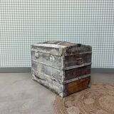White patinated trunk