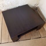 Table basse noire 1980