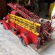 Vintage metal fire truck