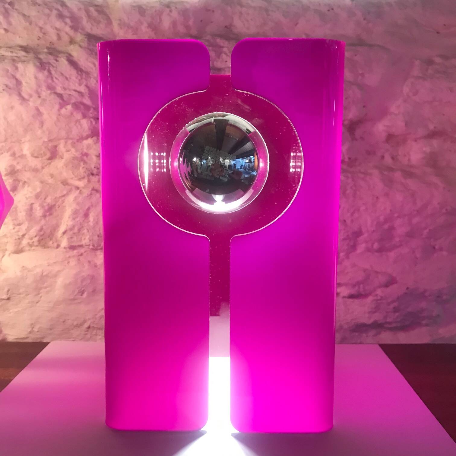 Vintage Table Lamp • V.Fuschia • Space Age • 1970