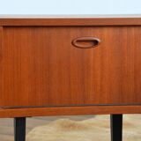 Pair of Scandinavian teak bedside tables 1960s