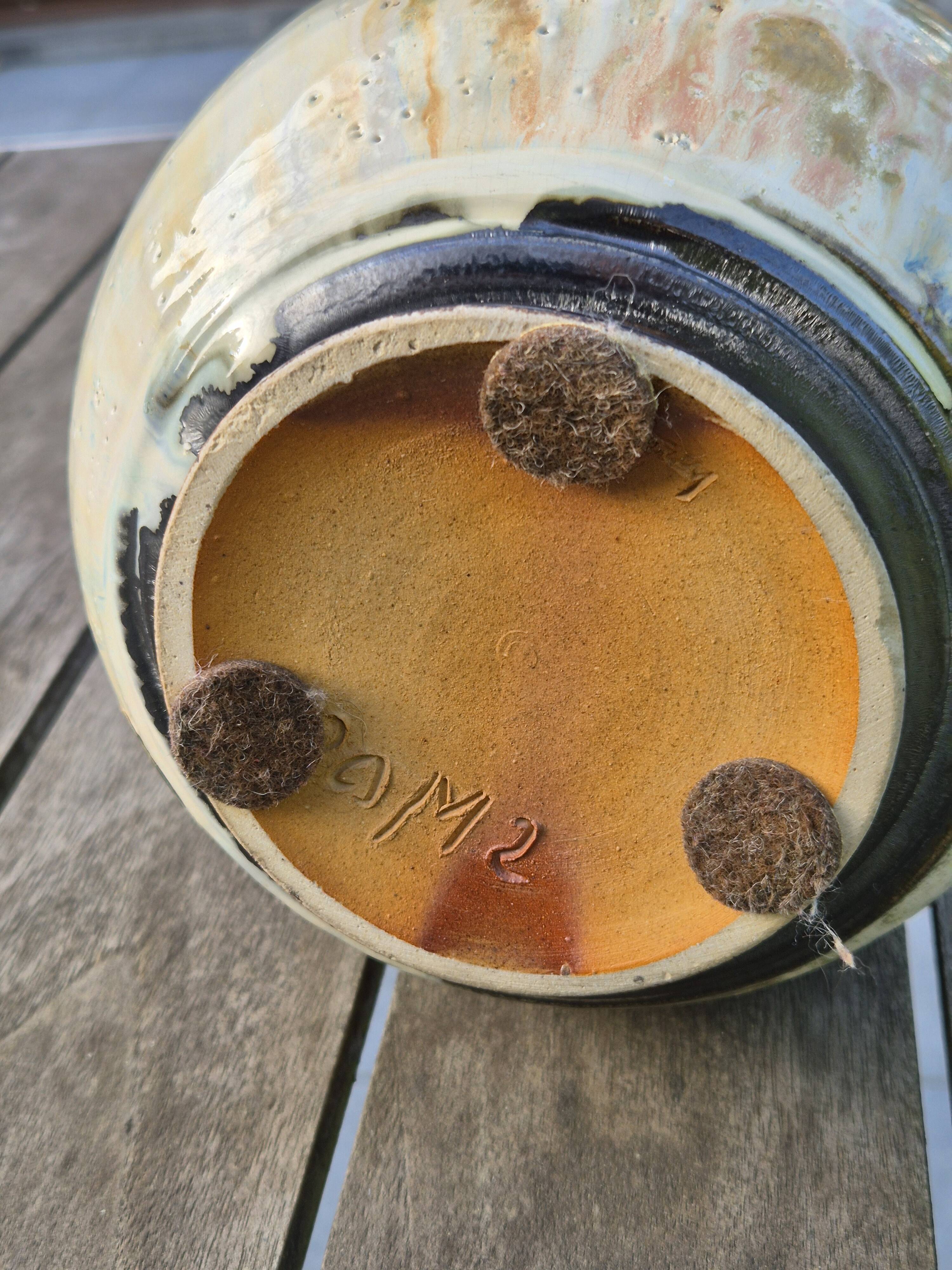 Ceramic stoneware signed Guérin
