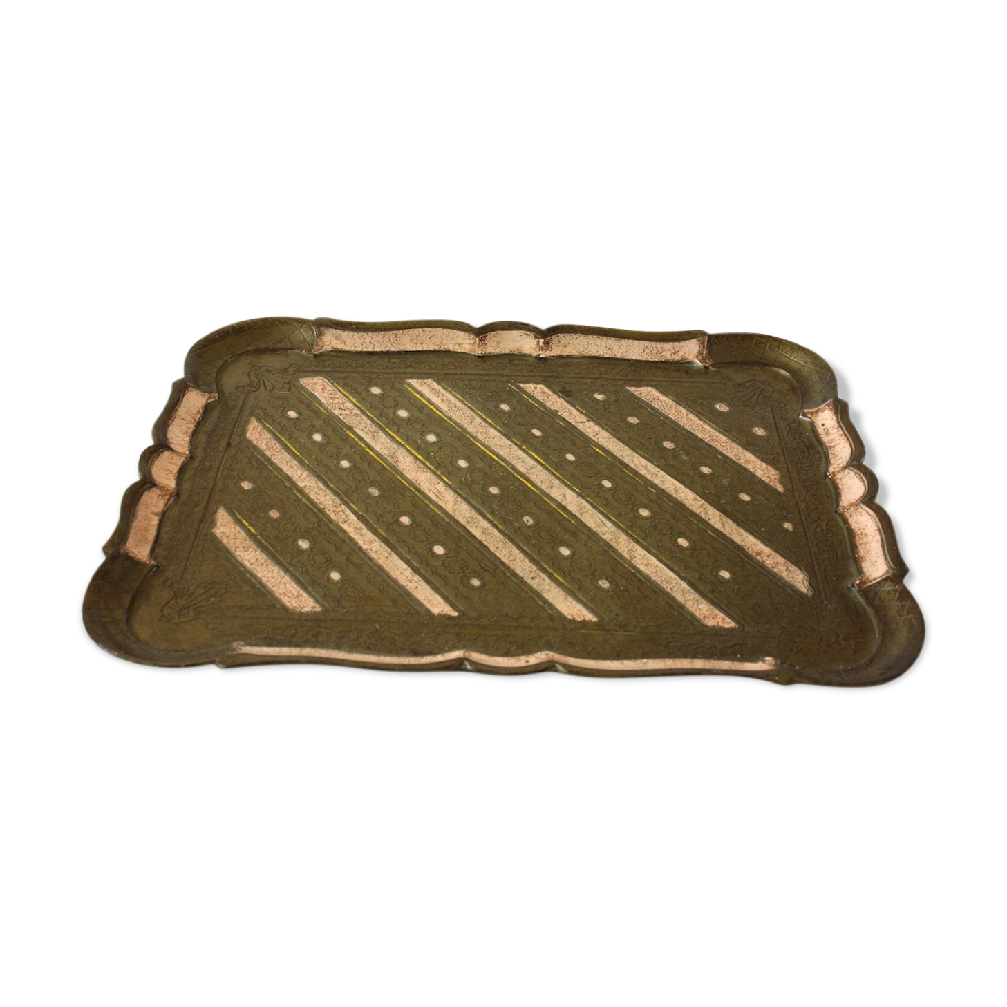 Plateau italien florence en bakelite