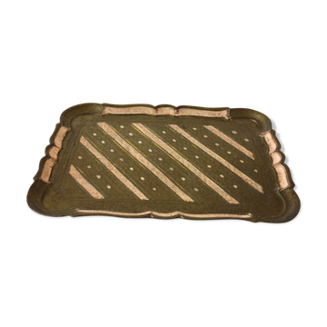 Plateau italien florence en bakelite