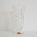 Mid-century  crystal Vase, Bohemia,1950's.