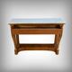 Console en Ronce de Noyer, époque Restauration – Début XIXe